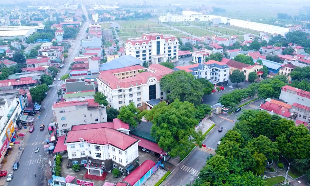 Điều chỉnh cục bộ Quy hoạch chi tiết Khuyến mãi Mocbai Khu đô thị mới phía Tây thị trấn Thắng